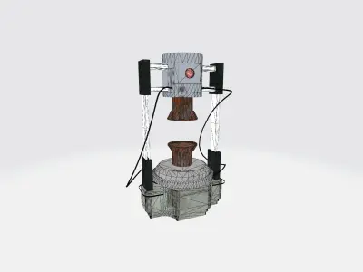 Laboratory Machine C - Plasma extractor Free 3D model