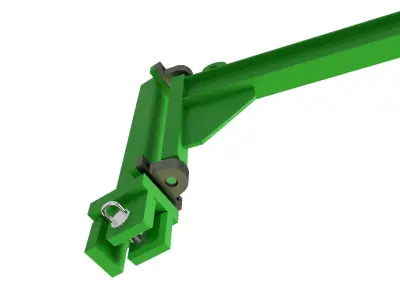 250Kg CRANE Low-poly 3D model