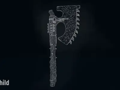 AC Gorechild Low-poly 3D model