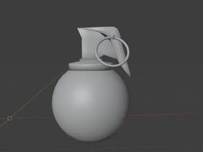 grenade Free 3D model 4