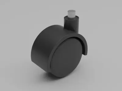 Caster Wheel Free 3D model purchase