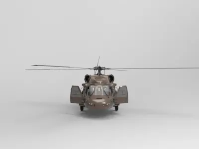 sikorsky UH-60 3D model