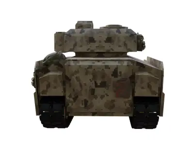 M2A2 Bradley 3D model