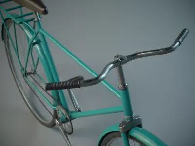 Bicycle PBR Low-poly 3D model