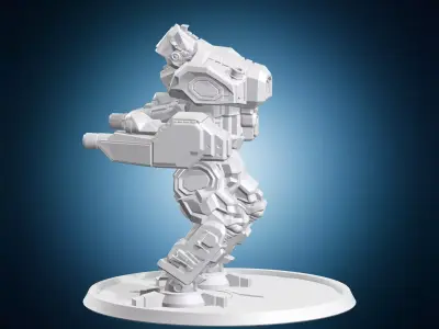 Heavy Walking Miniature 3D print model