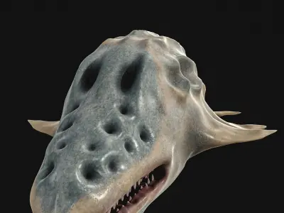 Sea monster 3D model