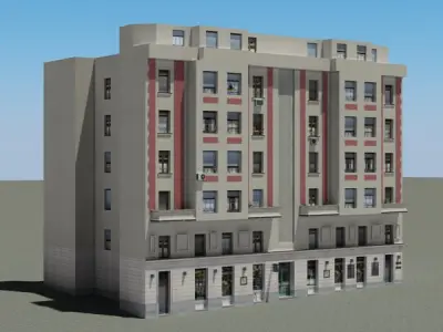 Building Low-poly 3D model shop