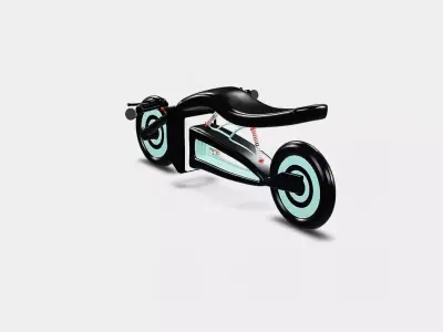 Futuristic Concept Motorcycle 3D Model Low-poly 3D model