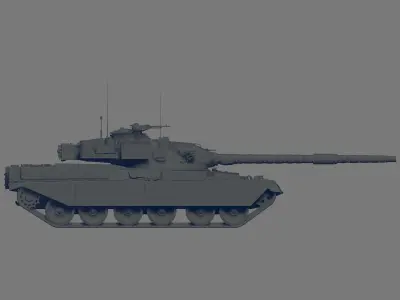 Chieftain Mk 5 3D model