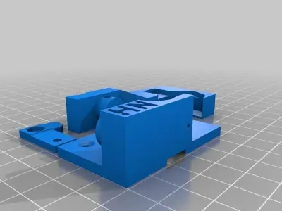 Yet another spring loaded extruder Free 3D print model