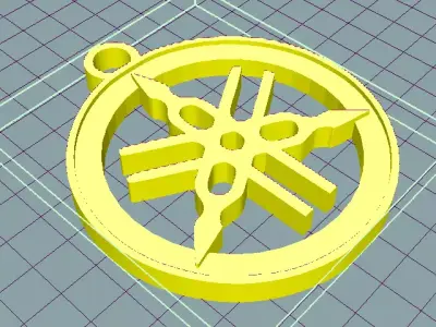 Yamaha Keychain 3D model