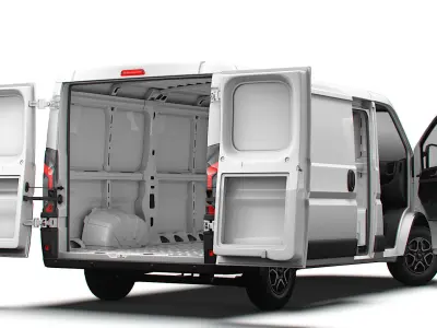 Opel Movano e Van L2H1 HQ Interior 2025 3D model