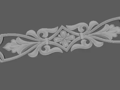 dekor ornament 3D model 219