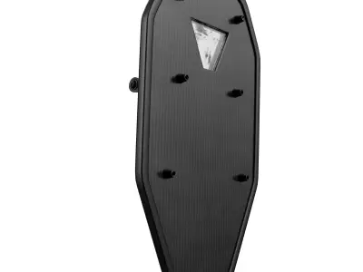 Lightweight Assault Shield PBR Low-poly 3D model