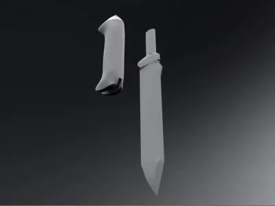 Ka Bar Becker  3D print model