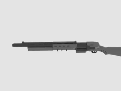 Etrigan Shotgun  3D model