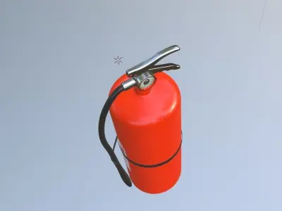 fire extinguisher  3D model