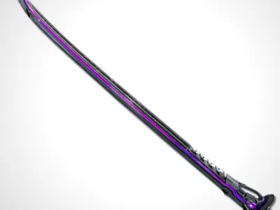 Void Sword - Remake Low-poly 3D model