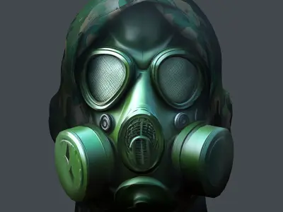 Helmet 3d model military combat Military Low-poly  Low-poly 3D model order
