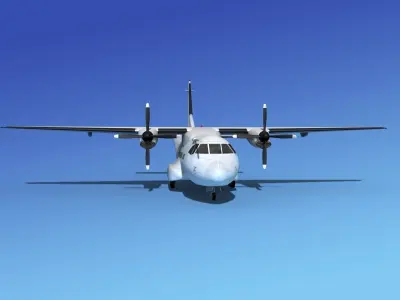 Casa CN-235 Unmarked 3 3D model