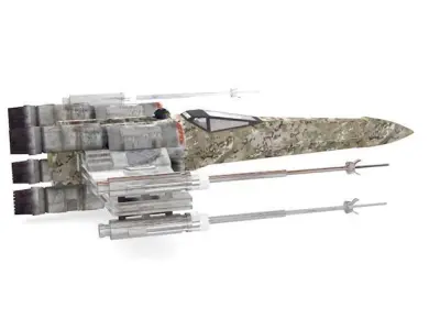 X-Wing star wars 2020 3D model