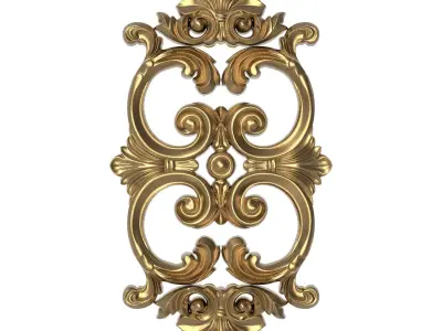  decorative pattern ready for 3D printing 3D model 487