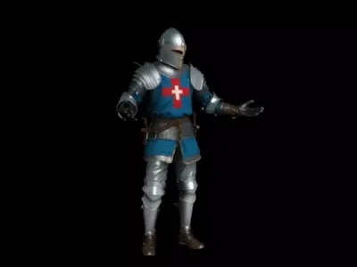 Templar Knights  3D model