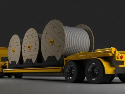 HGV Truck 08 3D model