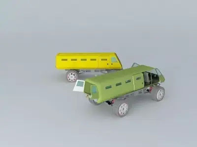 Car in progress Free 3D model