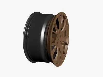 Rim Model wheel 3D model by ferterg