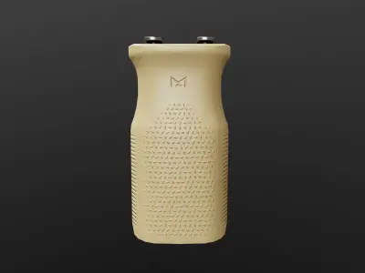 Magpul MVG MLOK Vertical Grip Low-poly 3D model