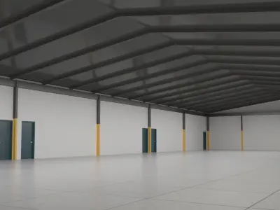 Commercial-002 Warehouse 3D model