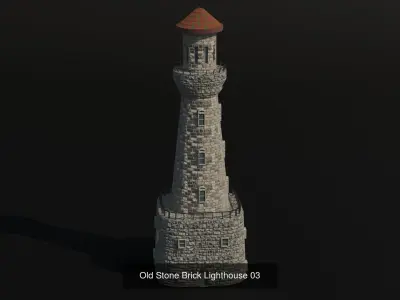 Lighthouse Packs Low Poly 3D Model 3D Model Collection