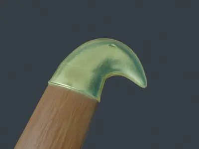 Scimitar Sword 3D model buy