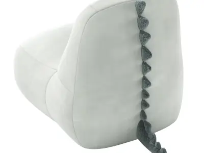 Children pouffe Dinosaur by HM 3D model