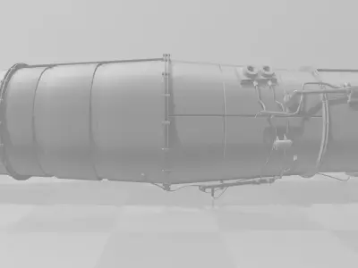 jet engine 3D model by unholy06 from CGTrader