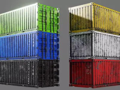 Dirt Container 3D model