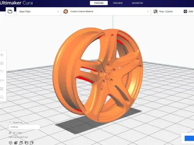 Rim 17 in M4 3D model