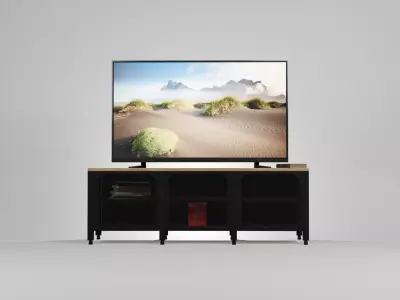 Industrial TV Cabinet 3D model