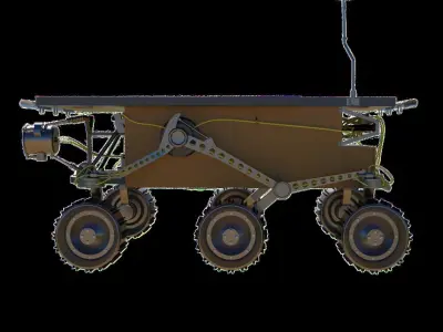 Sojourner Rover 3D model