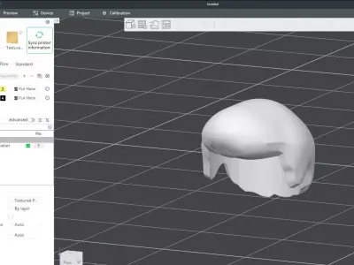 Custom3Dprint Minifigure Accessory - Minifigure Hair S2 - 109 3D print model