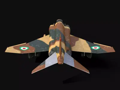 F-4 Phantom IRIAF 3D model