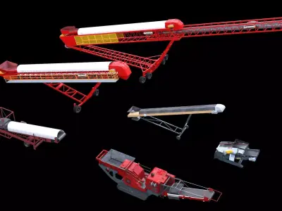 Mining equipment 3D model purchase
