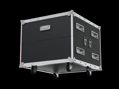 Case slant transport plant box 3D model