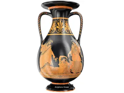 Greek Pottery 3D Model Pack