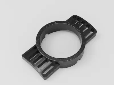 Grid part 3D model