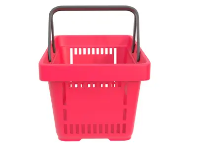 Shopping basket 04 3D model