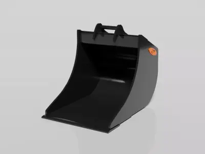 JST Nordic Line 20-25 Ton Wide Sewerage Bucket Low-poly 3D model