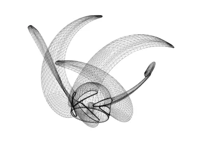 Water propeller for boat and ship 3D print model