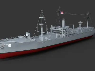 AGTR-5 USS Liberty  purchase 3D model